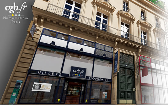 Contattate CGB numismatica Paris